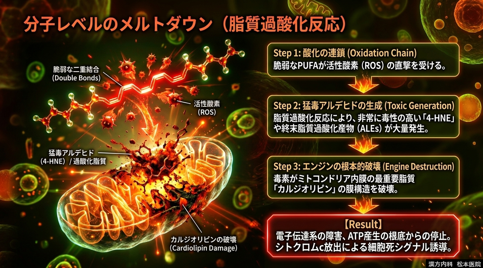 【「“生命の本質”から根本治療を考える」シリーズ第二弾：生命を支えるミトコンドリア Part6　ミトコンドリア機能障害はなぜ起こるのか？】